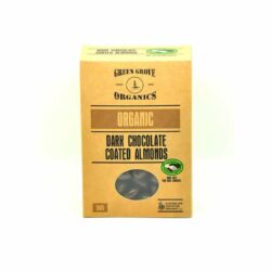 Green Grove Organics Dark Chocolate Coated Almonds 180g