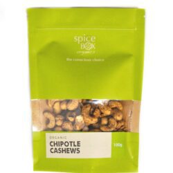 SpiceBox Organics Freshly Made Chipotle Cashews 100g