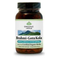 HS Organic India Organic Brahmi Gotu Kola 90ct