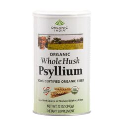 HS Organic India Organic Psyllium Whole Husk 100g