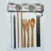 Bamboo Travel Cutlery Set