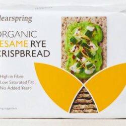 Clearspring Organic Sesame Rye Crispbread – 200g