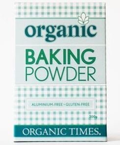 Organic Times Aluminium Free Baking Powder 200g