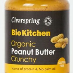 Clearspring Organic Peanut Butter 350g – Crunchy