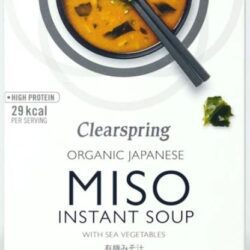 Clearspring Organic Japanese Miso Instant Soup 40g – Sea Vegetables