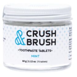 Crush & Brush Toothpaste Tablets – Mint – 60g