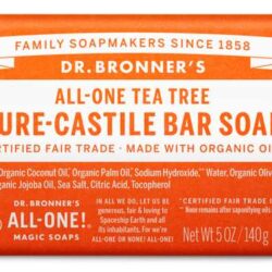 Dr. Bronner’s – Organic Tea Tree Bar Soap 5 oz