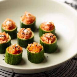 Fresh Cucumber & Kimchi Cups (Set of 12) (GF/V)