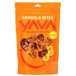 YAVA Granola Bites Chocolate Banana 125g