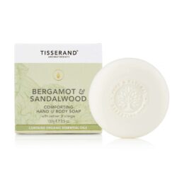 Tisserand Bergamot & Sandalwood Comforting Hand & Body Soap 100g